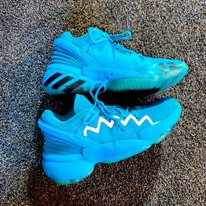 Boy’s Crayola Blue Adidas DON Issue 2 Basketball Shoes